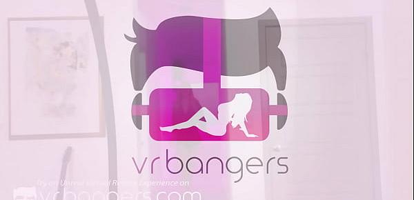 VR BANGERS Footjob Special Before Date